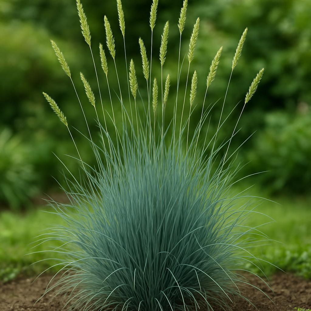 Blaues Riedgras