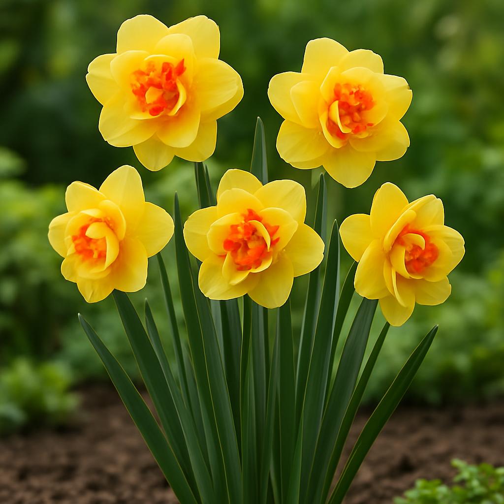 Doppelblütige Narzisse — Narcissus 'Tahiti'
