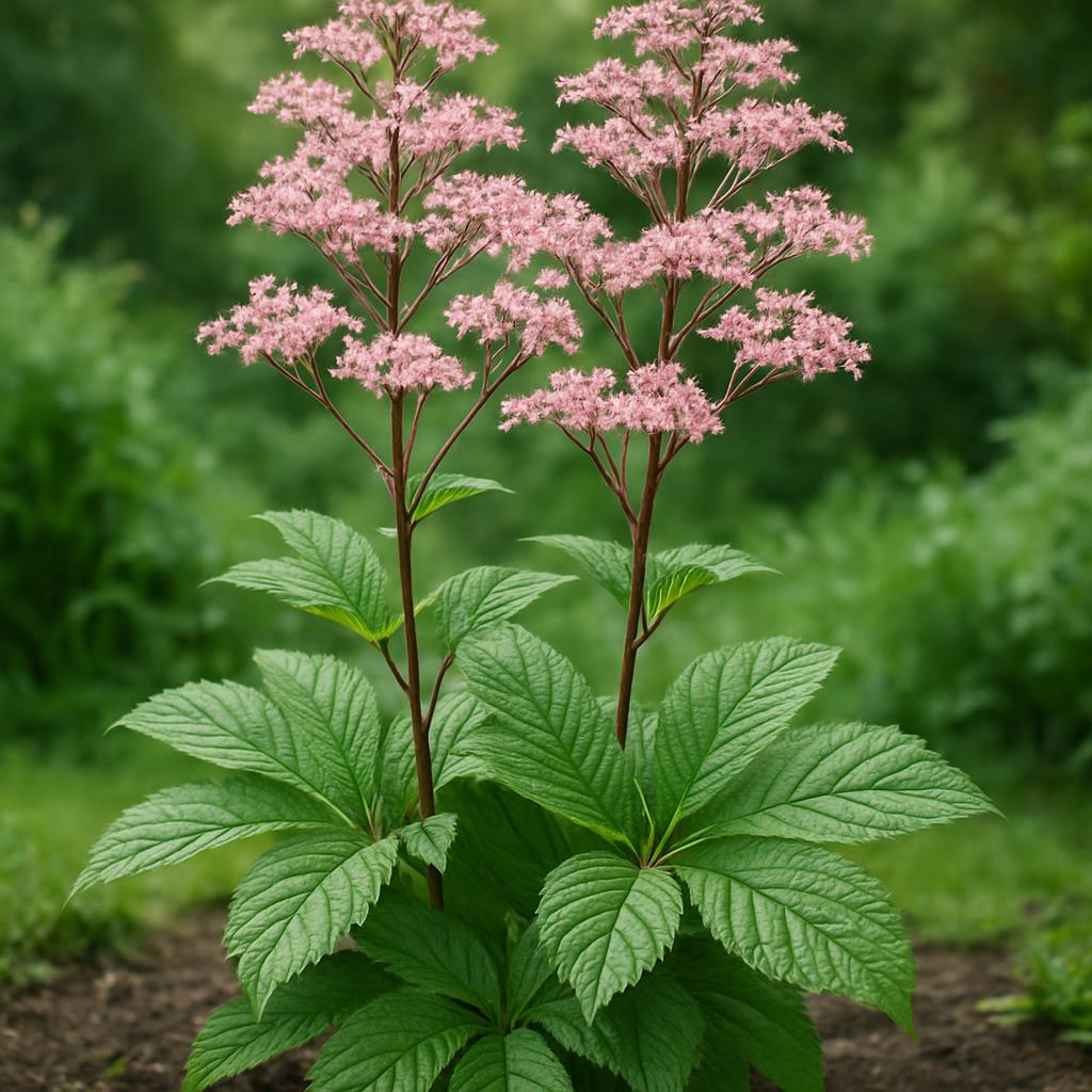 Gefiederte Schaublatt
