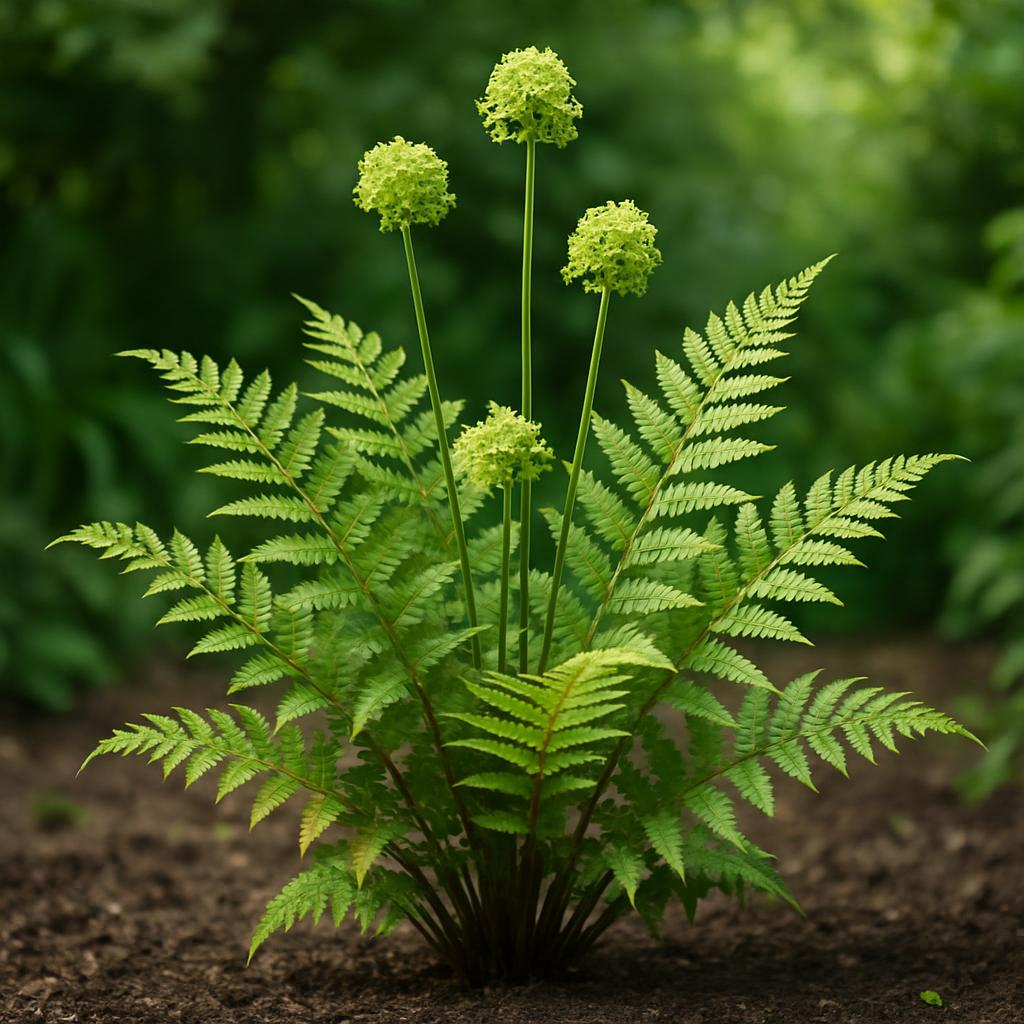 Herbst-Wurmfarn — Dryopteris erythrosora
