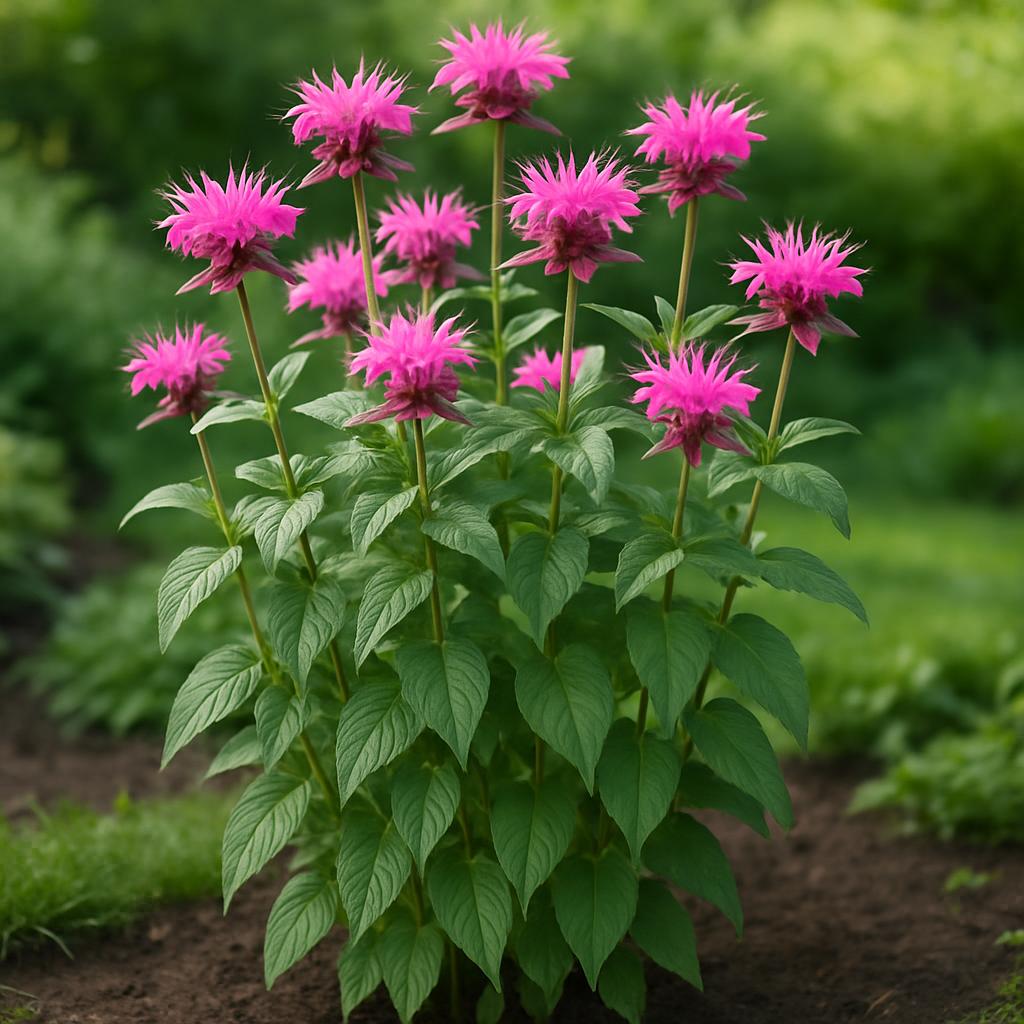 Indianernessel Marshalls Delight — Monarda 'Marshall Delight'