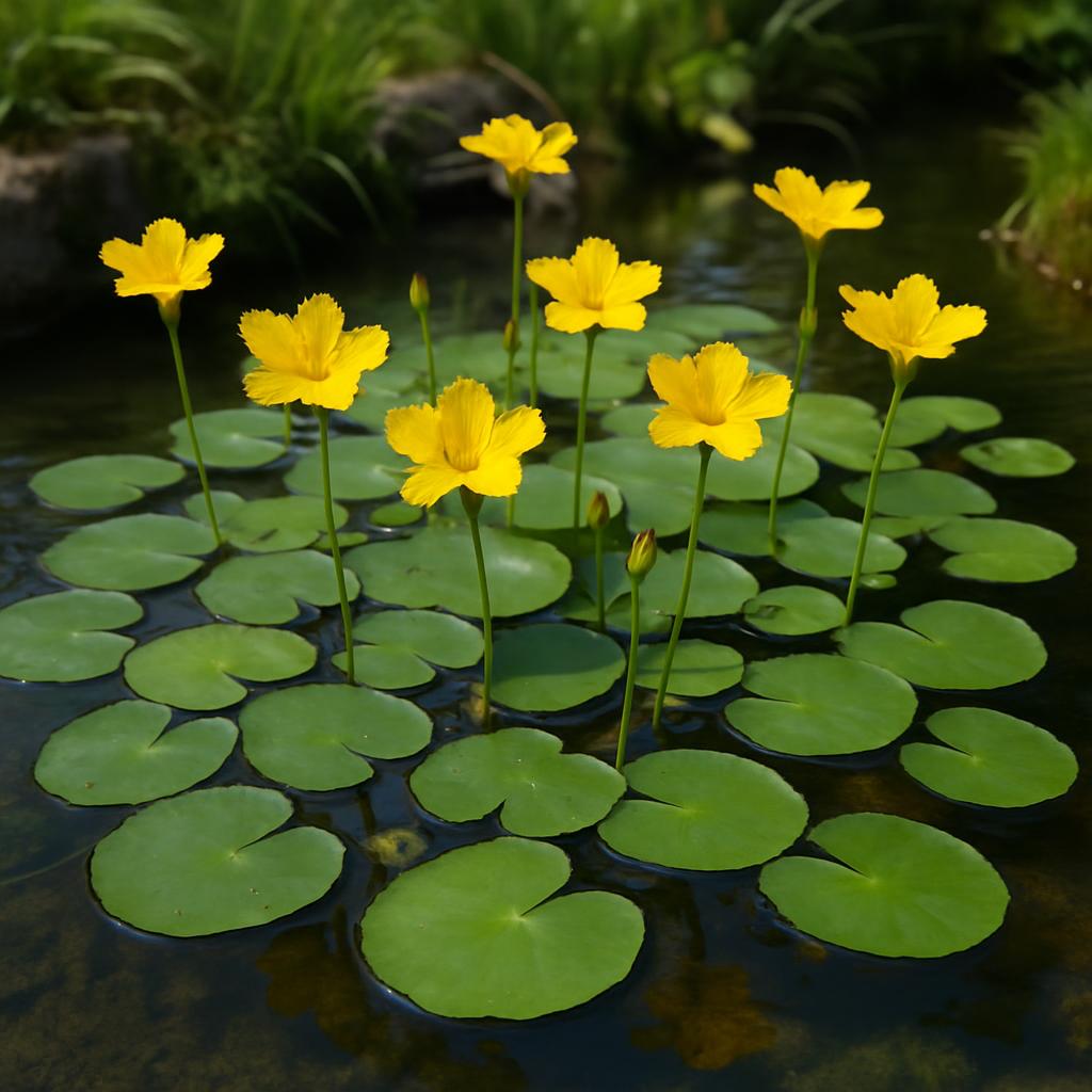 Seekanne — Nymphoides peltata
