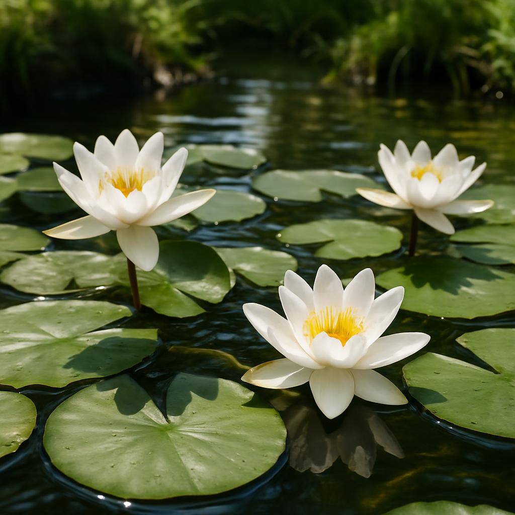 Weiße Seerose — Nymphaea alba