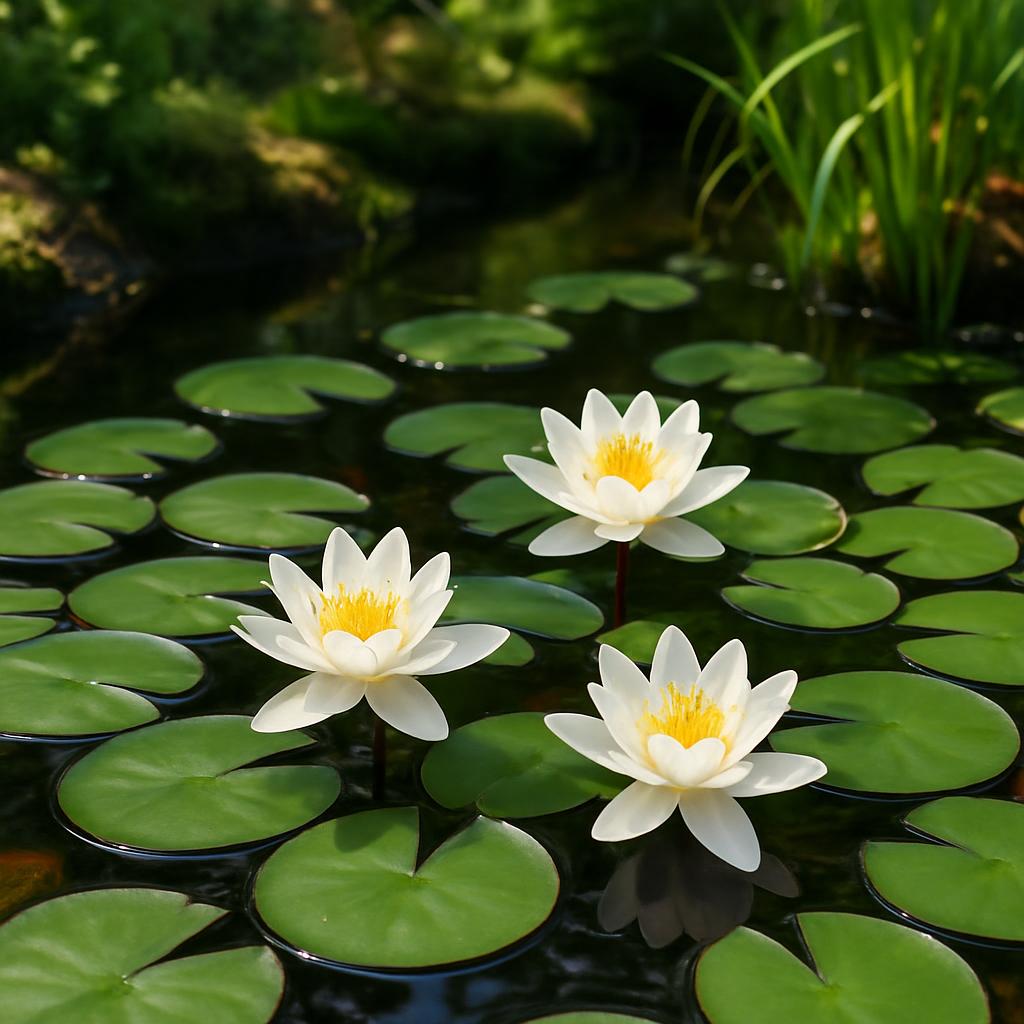 Zwerg-Seerose — Nymphaea tetragona